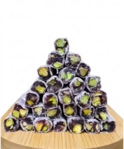 HASAYİNTAP Lokum - Antep Fıstıklı Narlı Fitil Lokum 350 Gr (ÖZEL)