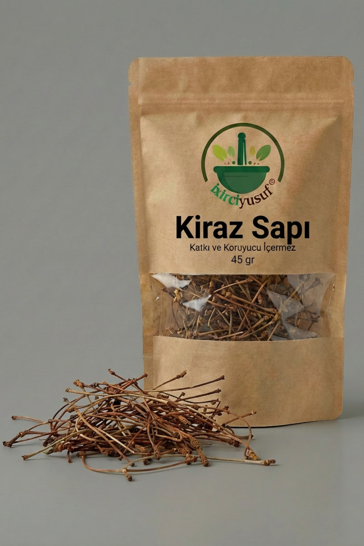 ixirciyusuf Kiraz Sapı (Kiraz Sapı Çayı – Cherry Stem Tea – Cherry Stem – Prunus avium) Doğal Kurutulmuş 45 g