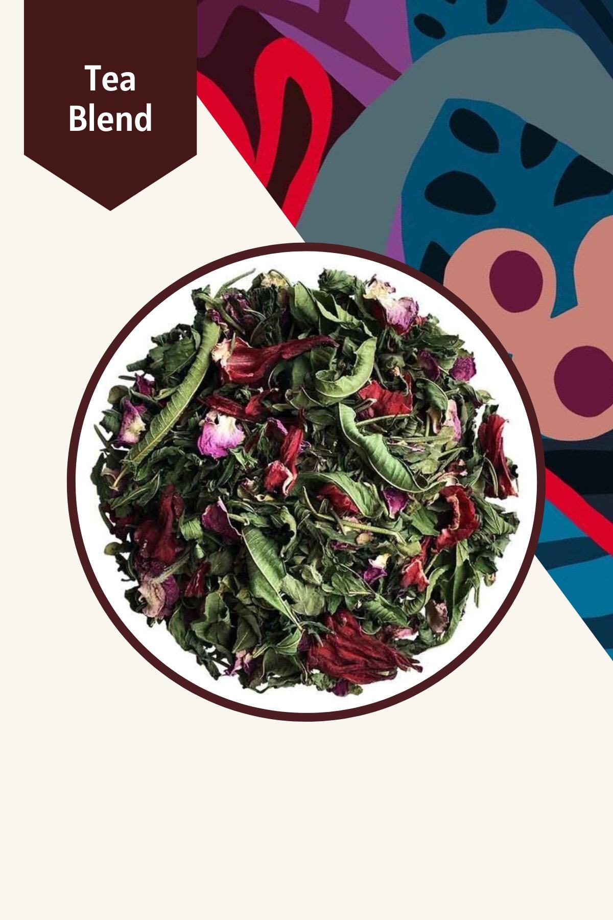 Mim and More Cranberry Green Tea - Yaban Mersinli Yeşil Çay, 50 gr - Görsel 3