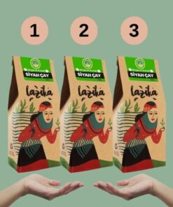 LAZİKA (Avantajlı 3'lü Set) Bergamotlu Siyah Çay (3x350 g) - İlk Hasat Mayıs Çayı,Katkısız, Doğal, İki Kez Filtre Edilmiş, Tozsuz