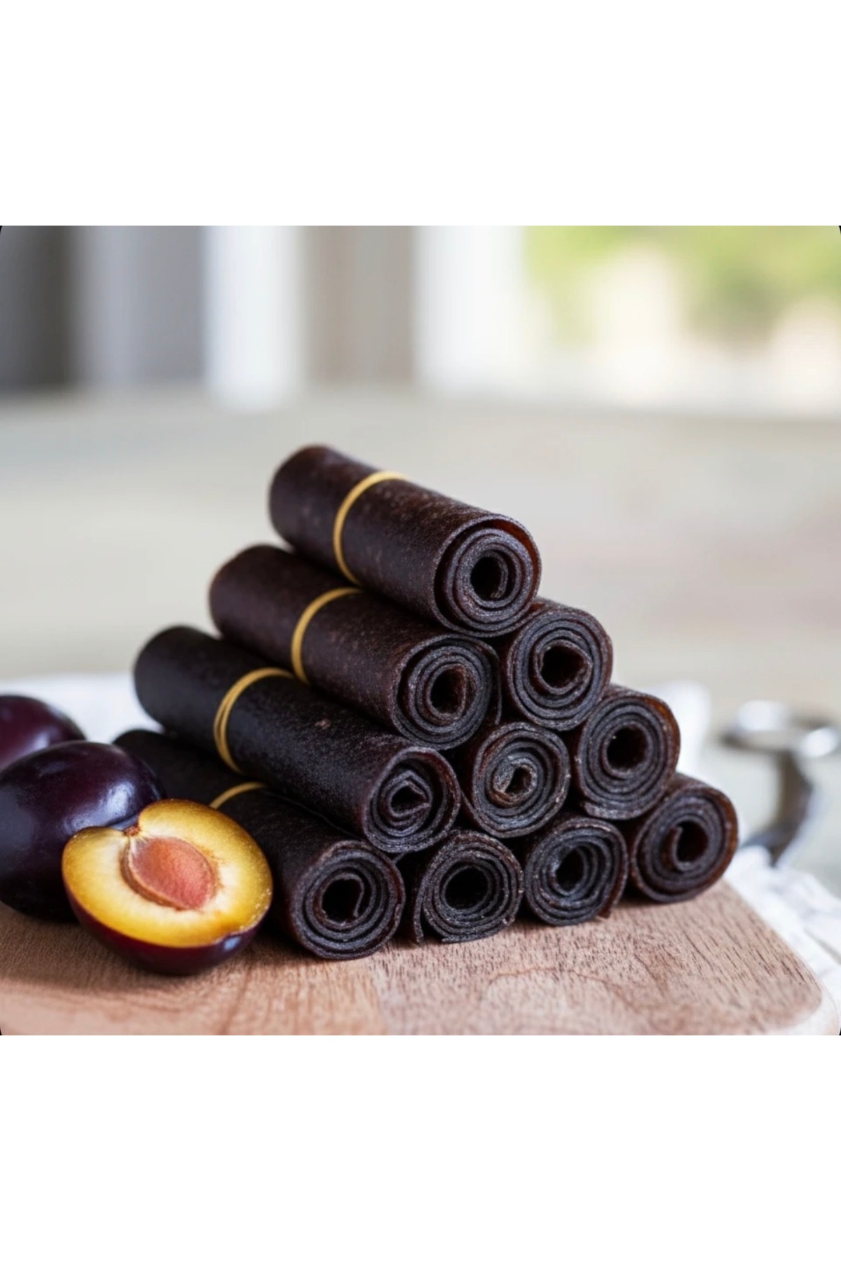 Hanzade Pestil Köme Ekşi Erik Pestili 1 kg. - Görsel 3