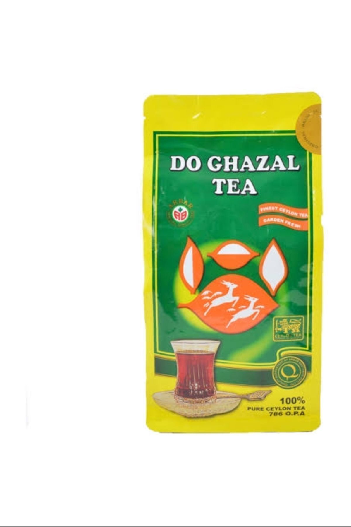 Do Ghazal Tea Do Ghazal Siyah Dökme Seylan Çay Kaçak Çay 400 gr (KAÇAK ÇAY) - Görsel 3