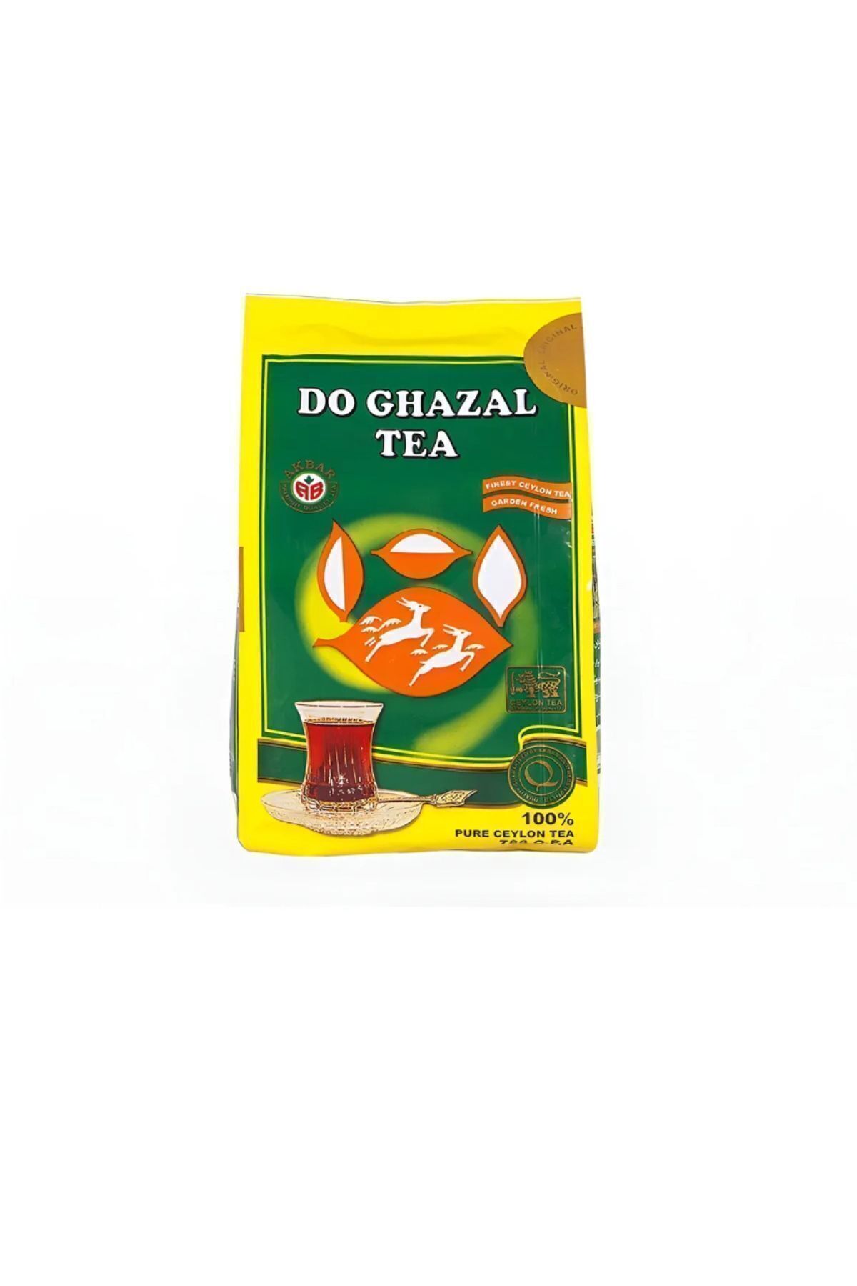 Do Ghazal Tea Do Ghazal Siyah Dökme Seylan Çay Kaçak Çay 400 gr (KAÇAK ÇAY)