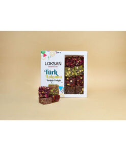 Genel Markalar Özel Karışık Çeşit Antep Fıstıklı Kesme Lokum 300 gr (FISTIK RÜYASI)