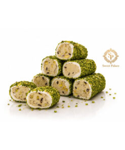 Sweet Palace Mega Fıstıklı Kremalı Sarma Türk Lokumu 500 Gram