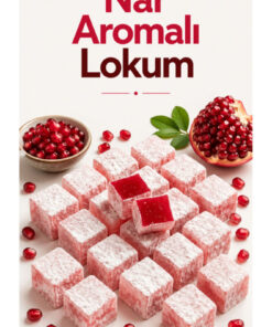 Şener NAR AROMALI SADE LOKUM 500 GR