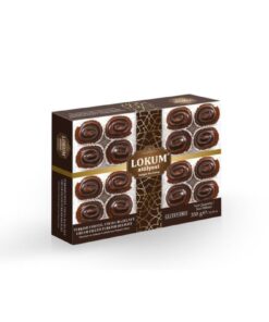 Lokum Atölyesi Türk Kahveli, Kakaolu Fındık Krema Dolgulu Lokum 350g