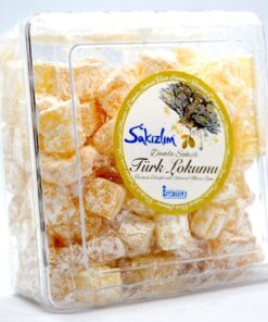İMREN ALAÇATI TATLICISI & SAKIZLIM Sakızlım Damla Sakızlı Türk Lokumu 450gr