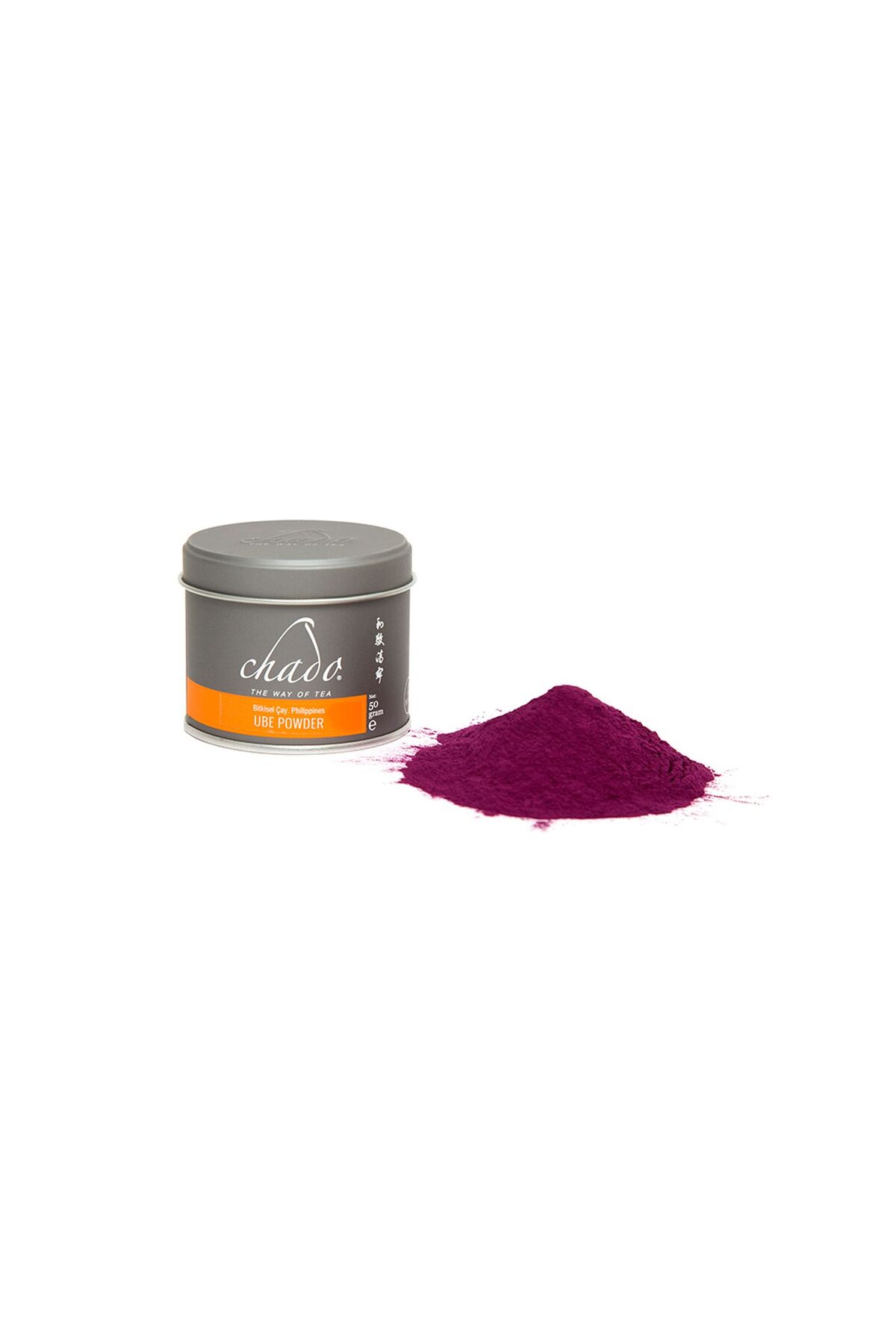 Chado Ube Powder Çayı 0 Saf Filipinler Mor Tatlı Patates Tozu Latte ve Smoothie İçin 50 Gr