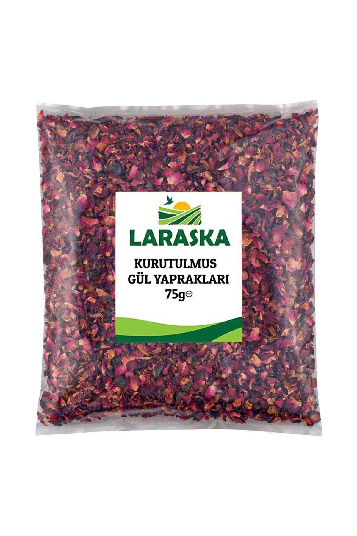 Laraska Gül Çayı Kurutulmuş Gül Yaprakları 75g - Dried Edible Rose Petals 75g