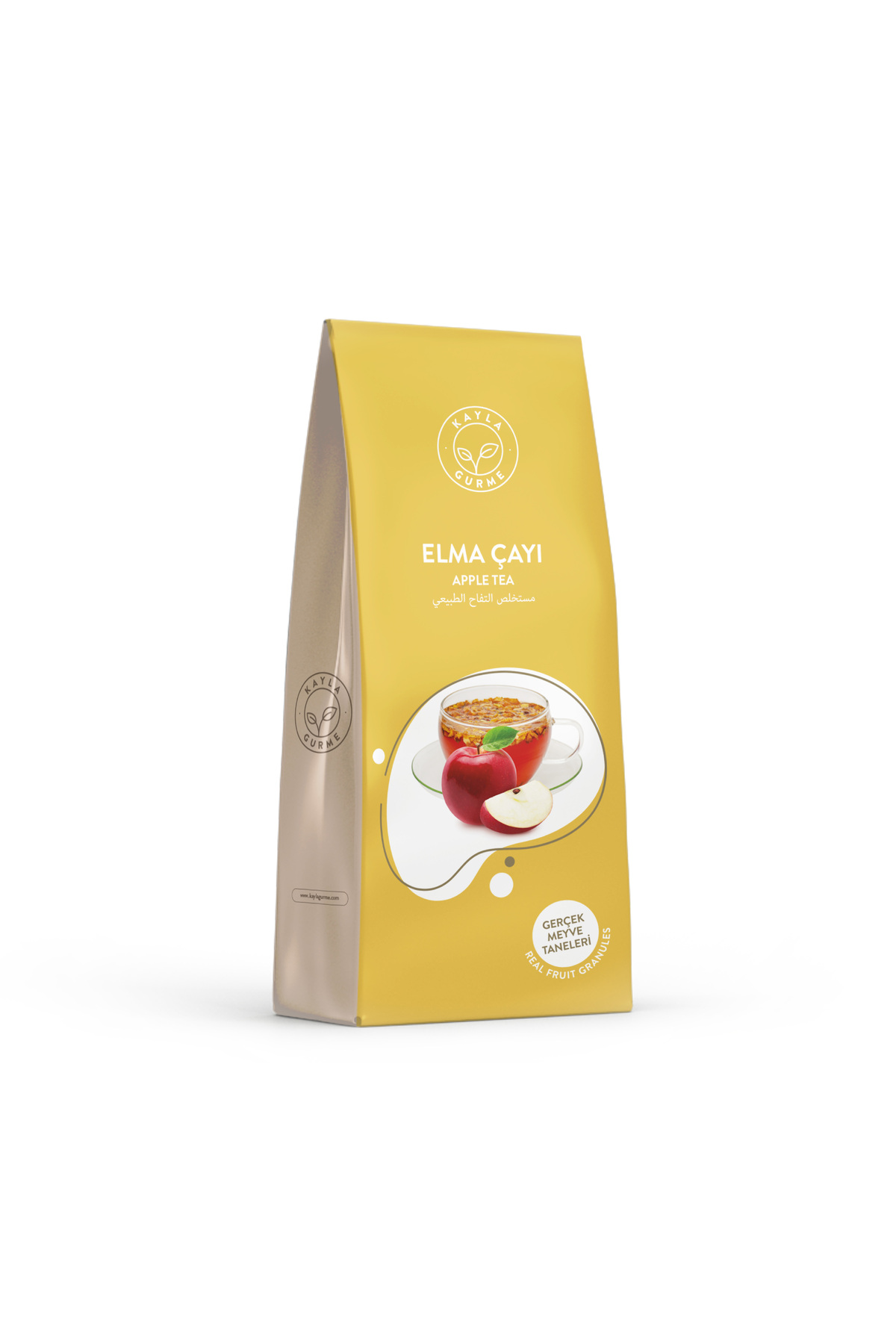 Kayla Gurme Elma Çayı - Gerçek Elma Meyve Taneli Çay - 250 g - Görsel 3