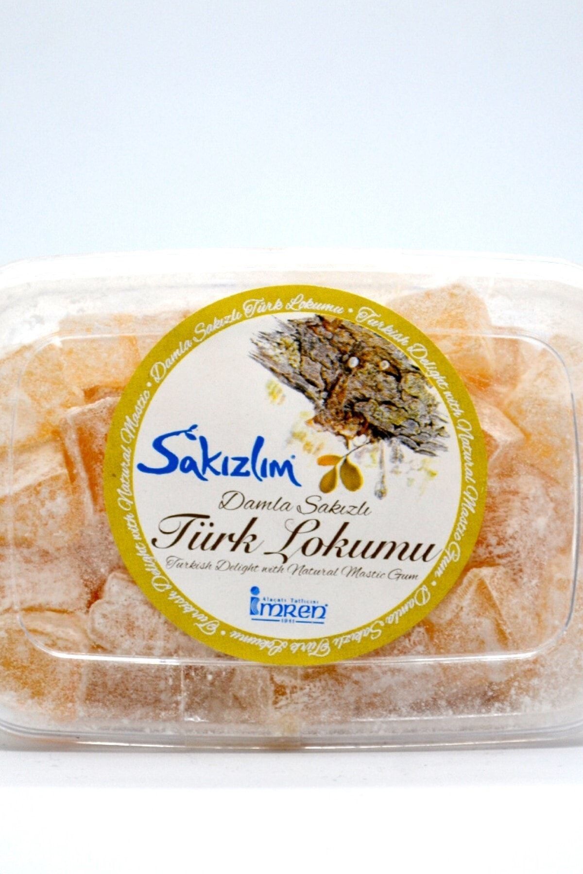 İMREN ALAÇATI TATLICISI & SAKIZLIM Sakızlım Damla Sakızlı Türk Lokumu 250gr
