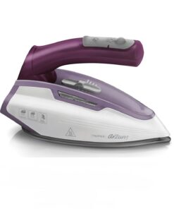 Arzum AR690 Tripper Buharlı Seyahat Ütüsü 1150W Çift Voltaj Katlanabilir Sap Seramik Taban, Mor