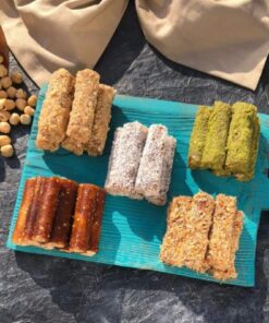 Alternative view of Bİrsalkım Pestİl & Köme Antep Fıstıklı Fındıklı Hindistan Cevizli Kadayıflı Fındık Ezmeli Rulo Sarma Pestil 1500 gr