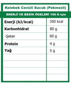 Hicret Kuruyemiş Kelebek Cevizli Sucuk (Pekmezli) 1 Kg - Görsel 3