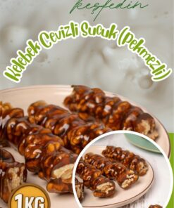 Hicret Kuruyemiş Kelebek Cevizli Sucuk (Pekmezli) 1 Kg