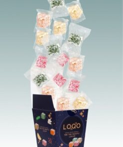 LOQO Karışık Meyve Aromalı Lokum 200gr Kutu (TEKLİ PAKET) - Görsel 3