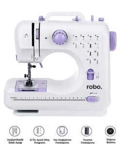 Alternative view of ROBO 12 Fonksiyonlu Dikiş Makinesi