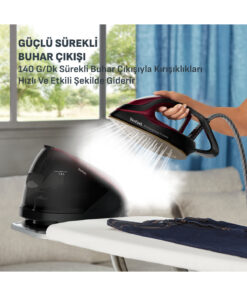 TEFAL GV9230 Pro Express Protect 140 gr Sürekli ve 560 gr Şok Buharlı 2600 Watt Buhar Kazanlı Ütü - Görsel 3