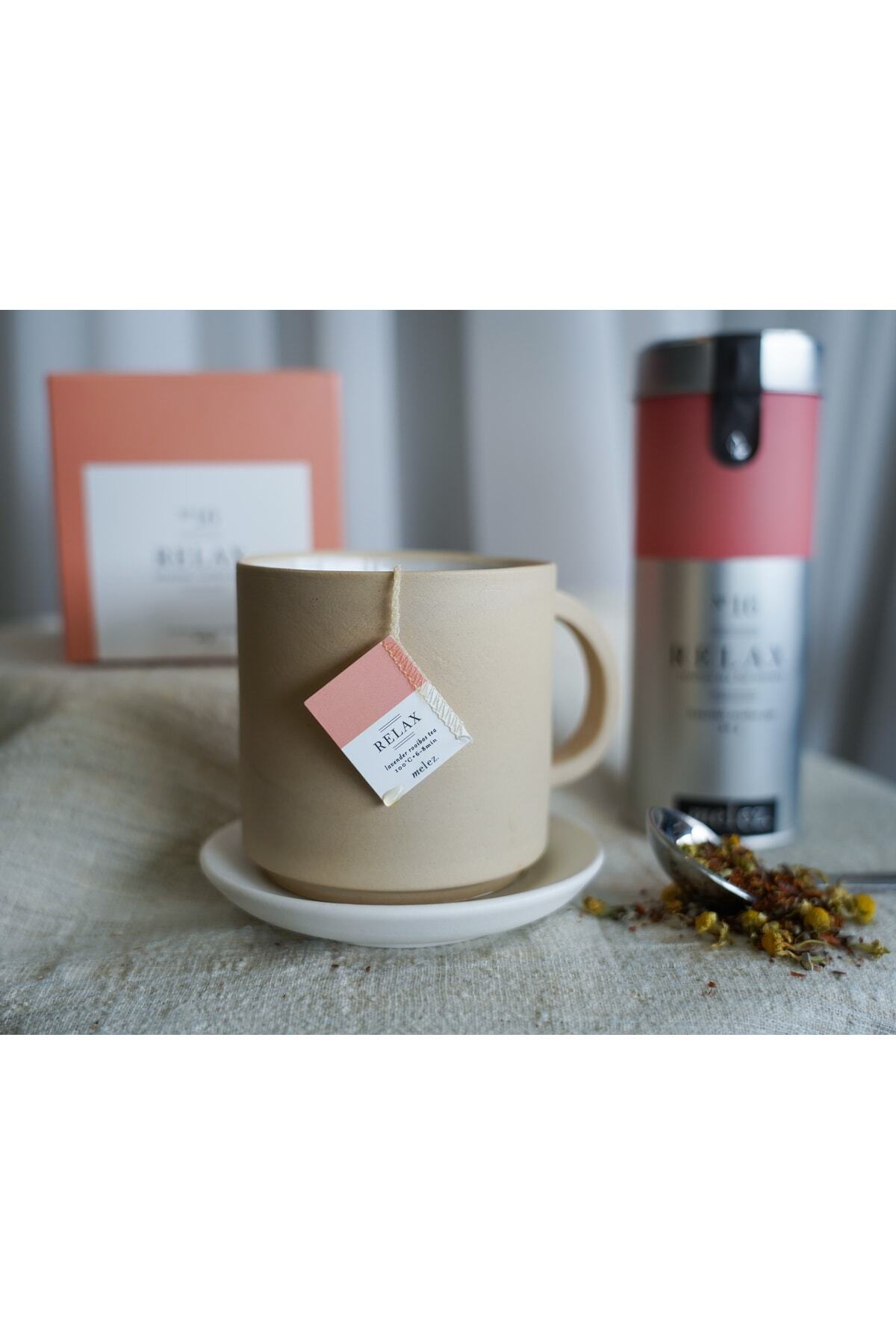 Melez Tea Relax 12'li Çay Poşeti Kutusu - Lavantalı Rooibos Bitki Çayı - Görsel 3