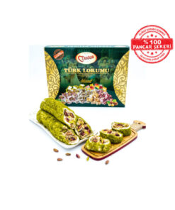 Dadak Lokum ve Kuruyemiş Antep Fıstıklı Atom Lokum 200 gram - Görsel 3