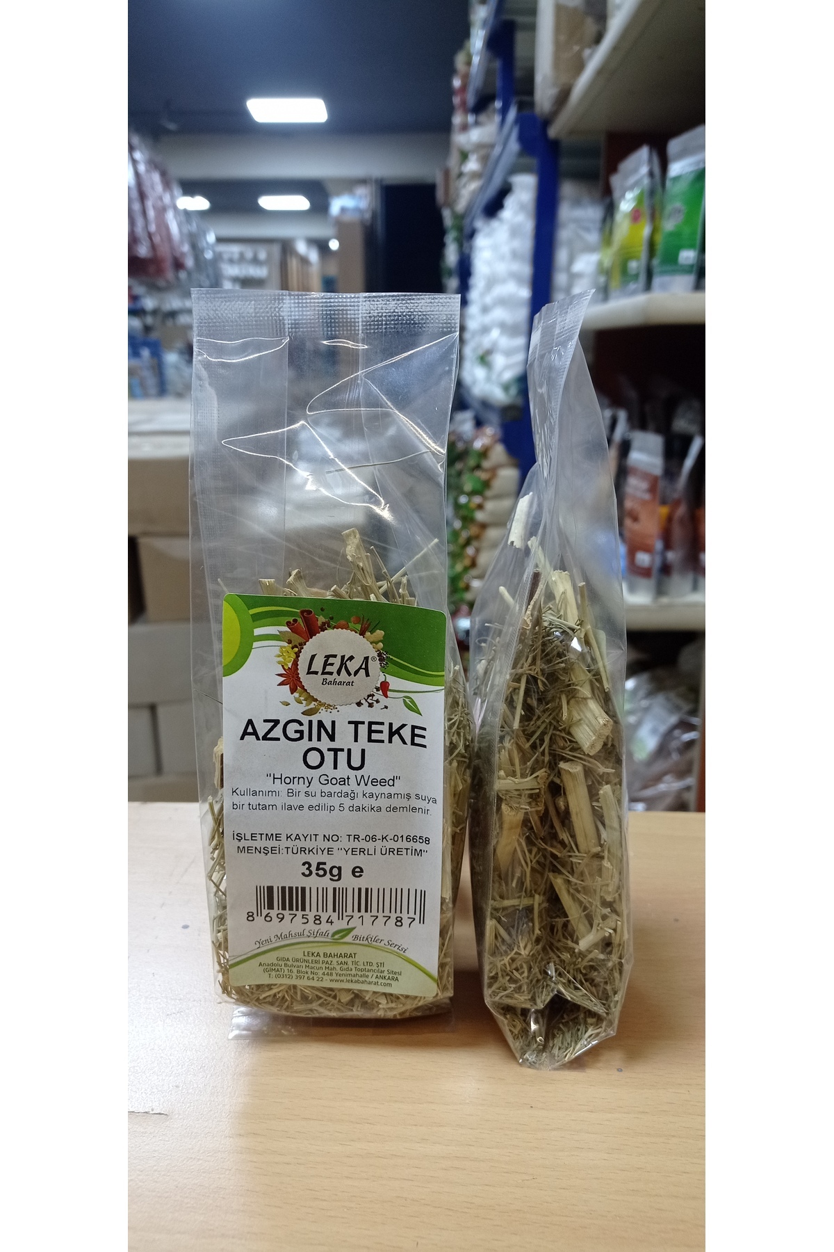 leka baharat Azgın Teke Otu 35 gr - Görsel 3