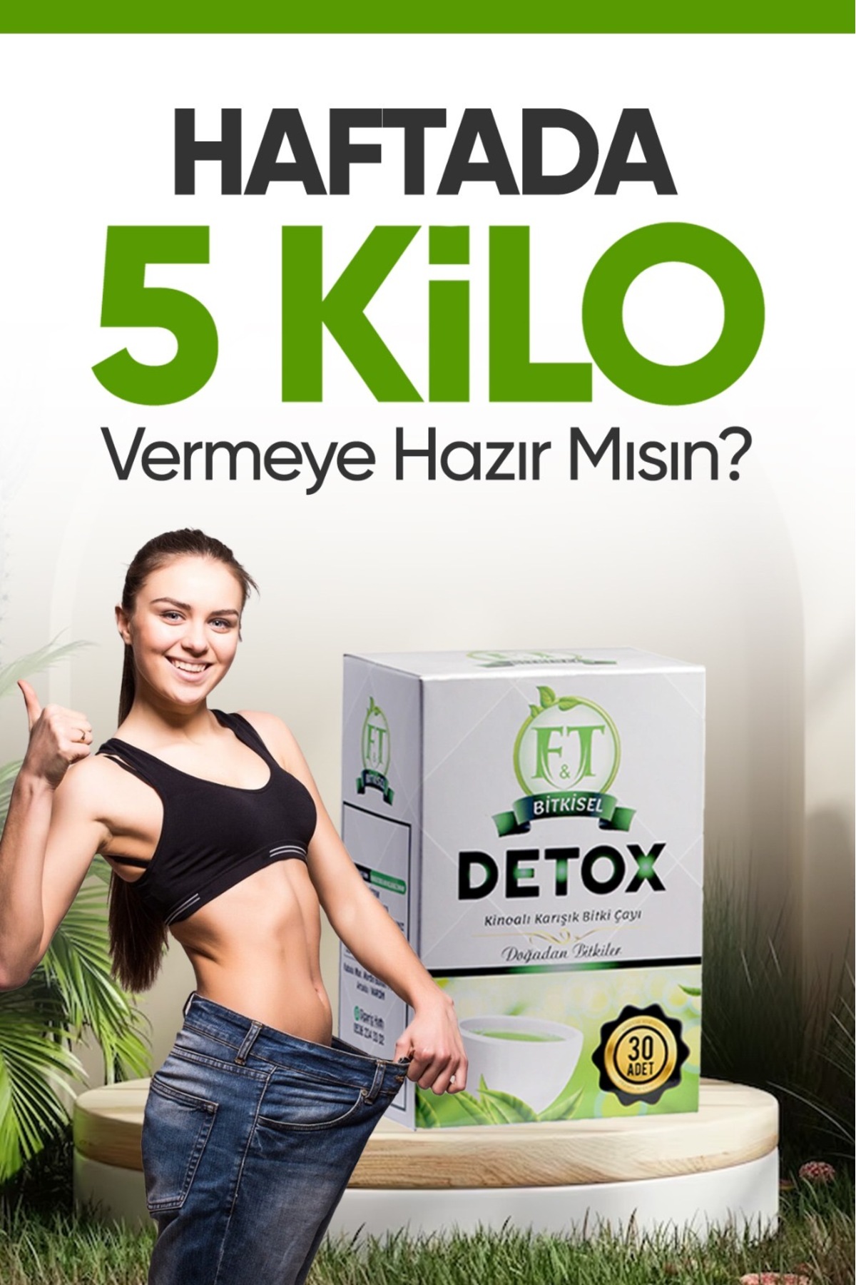 FT Zayıflamak kilo vermeye yardımcı Diyet Form özel förmül kinoalı karışık Bitkisel Çay 15 Günlük