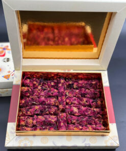 Alternative view of Kutluhan 250 gr Güllü Narlı parmak fitil lokum Turkish Delight Lokum, 250 gr