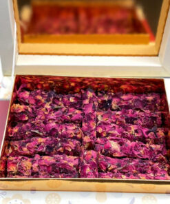 Kutluhan 250 gr Güllü Narlı parmak fitil lokum Turkish Delight Lokum, 250 gr - Görsel 3