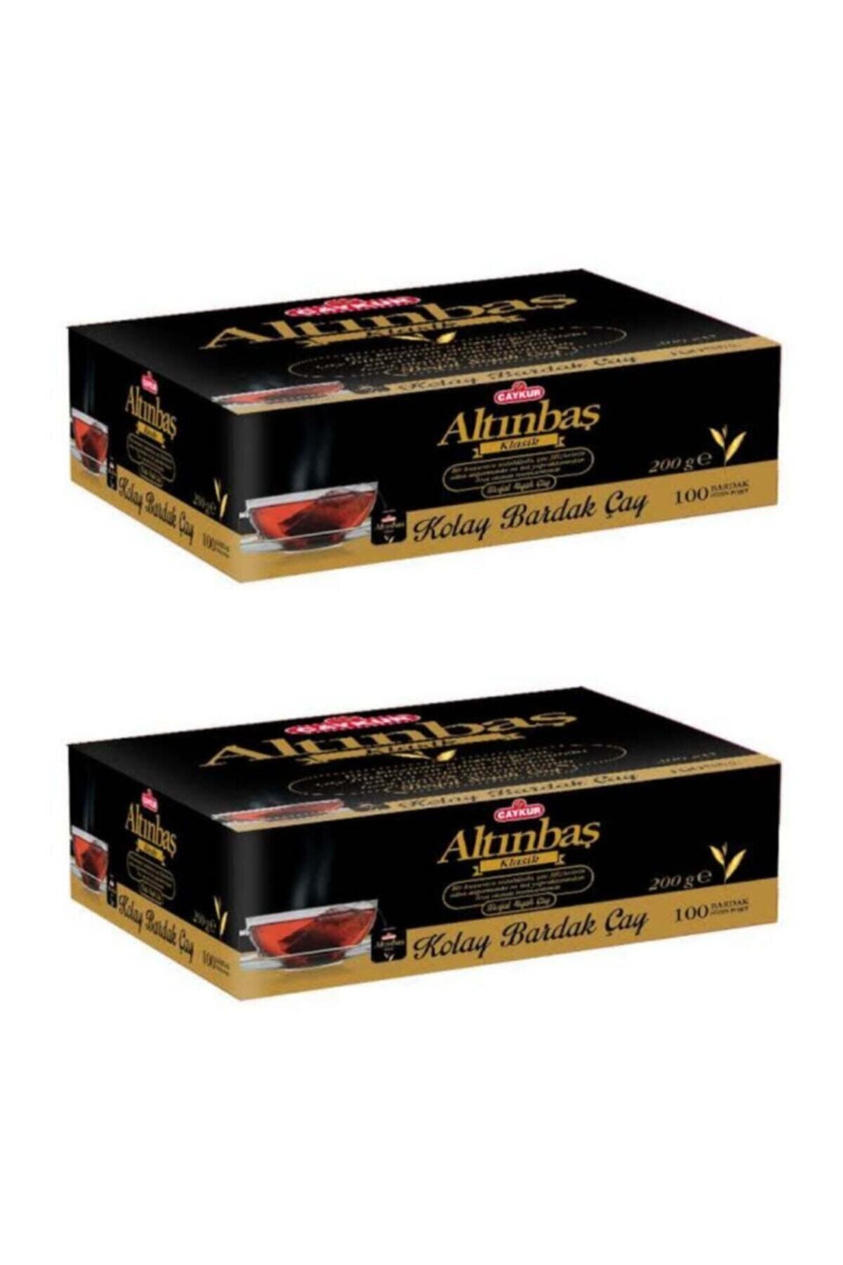 Çaykur Altınbaş Süzen Poşet Çayı (Sade) 2gr 100 Adet İkili Paket