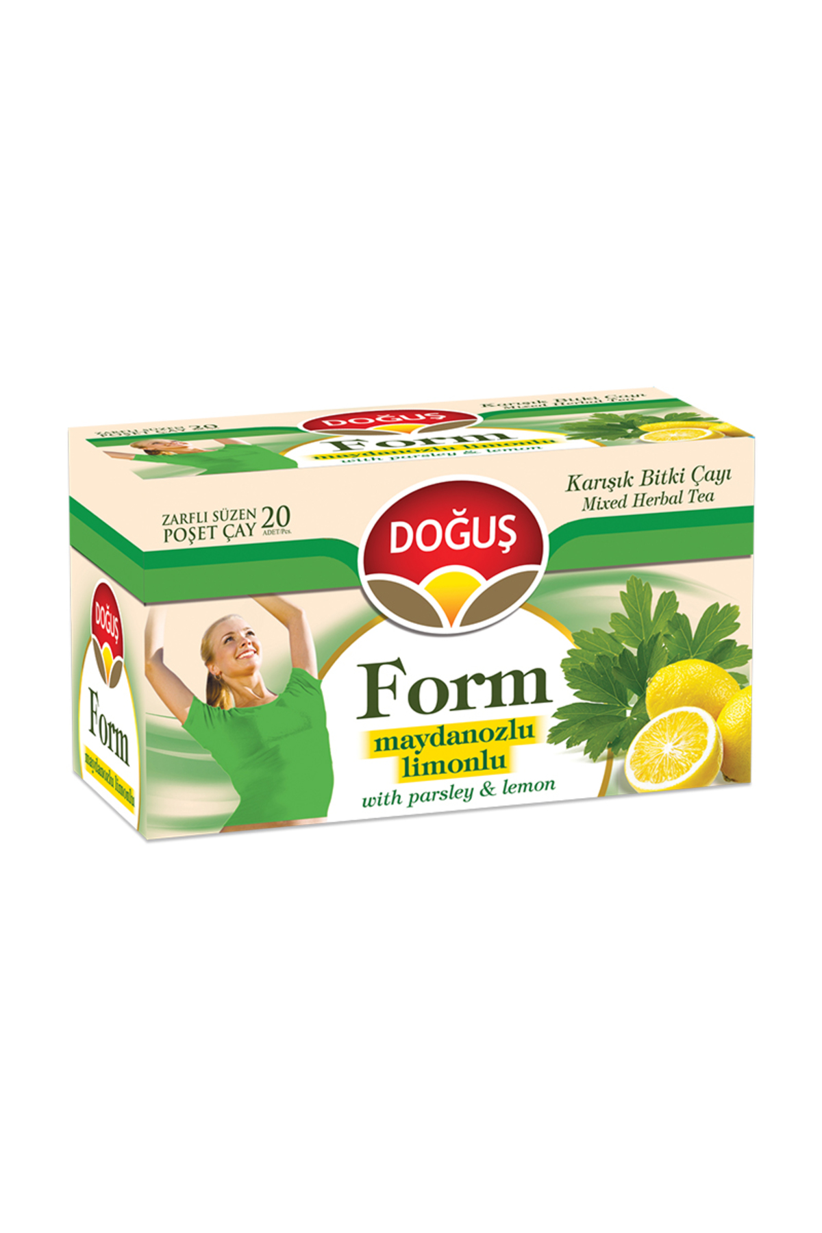 Doğuş Form Maydanozlu Limonlu Çayı 20X2 Gr