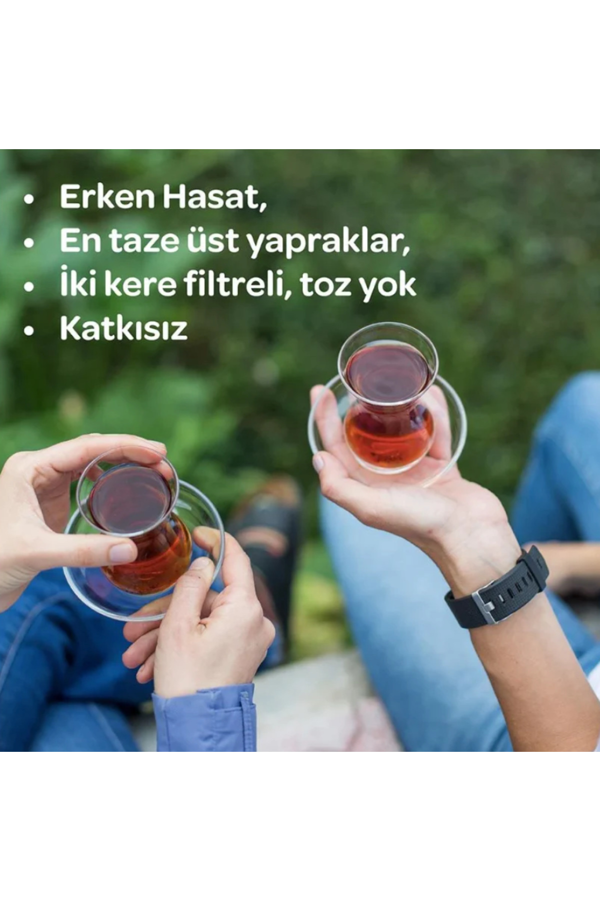 LAZİKA Avantajlı (2'li Set) Ilk Hasat Siyah Çay Demlik Poşet (96 Adet Demlik Poşet- 307,2 g)- Ağartılmamış Poşette, Katkısız, Doğal,Mayıs Çayı - Görsel 3
