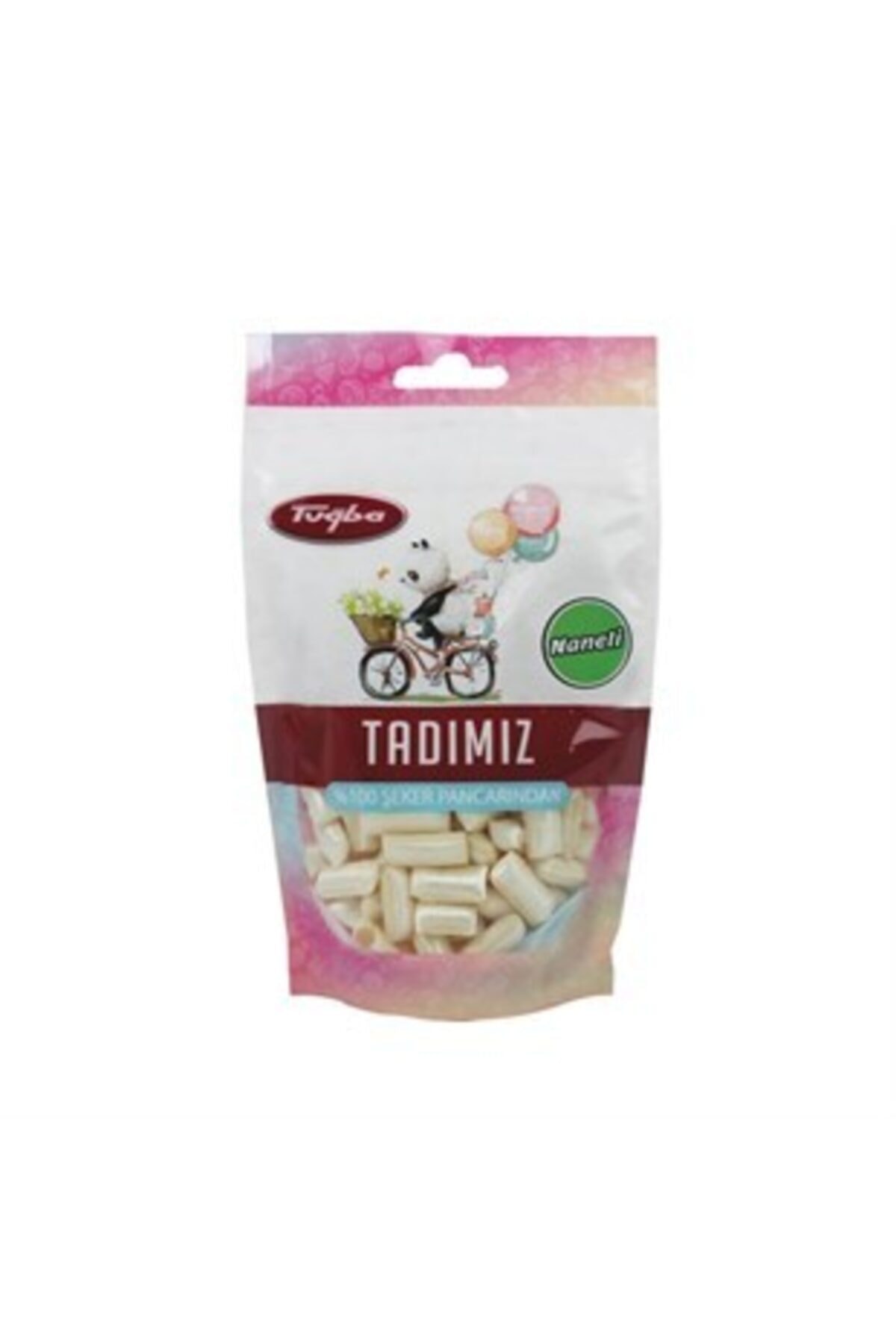 Tuğba Kuruyemiş Naneli Beyaz Akide Şekeri 100 Gr