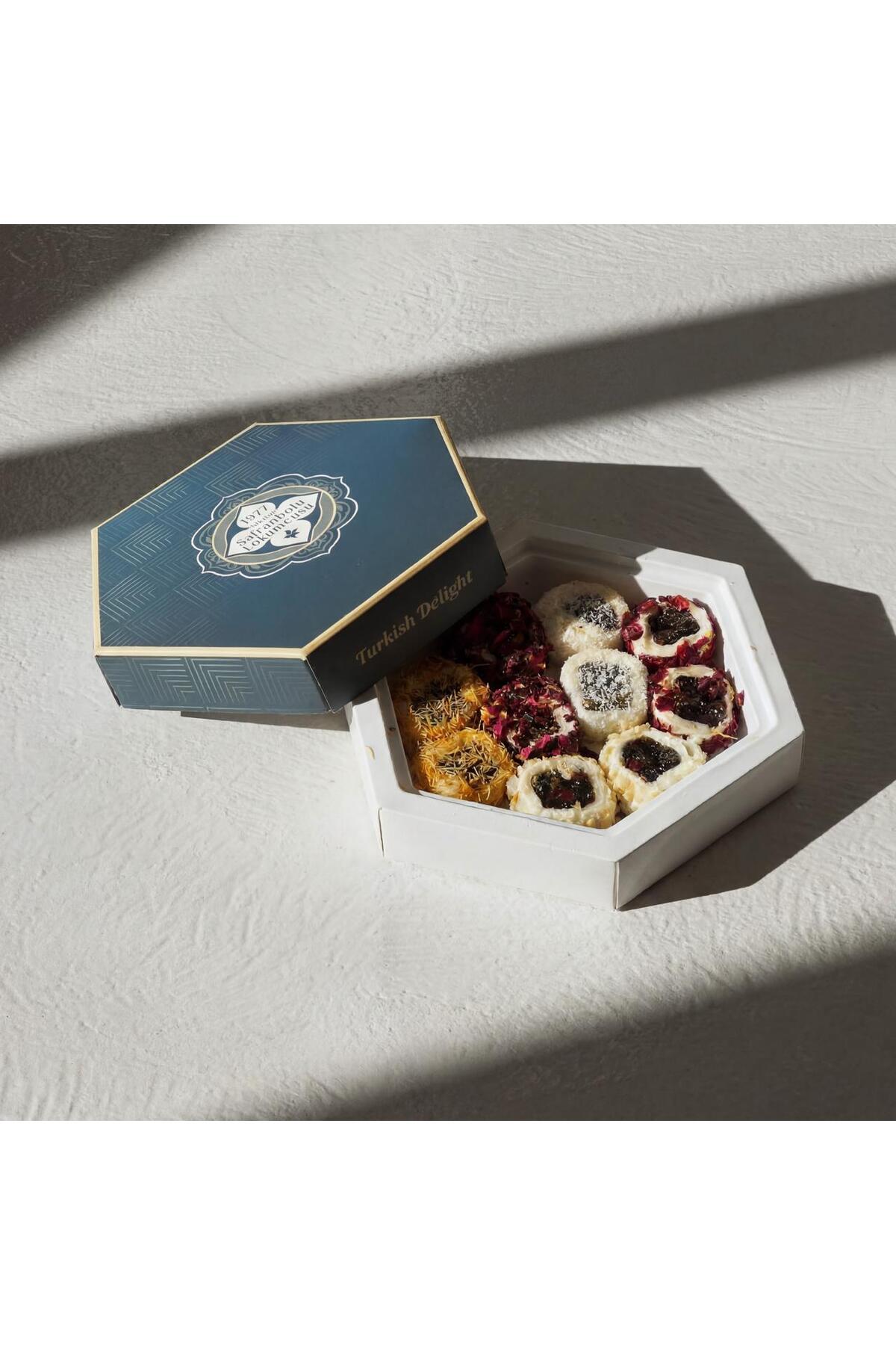 MEŞHUR SAFRANBOLU LOKUMCUSU Karışık Sarma 3'lü Paket 600 gr