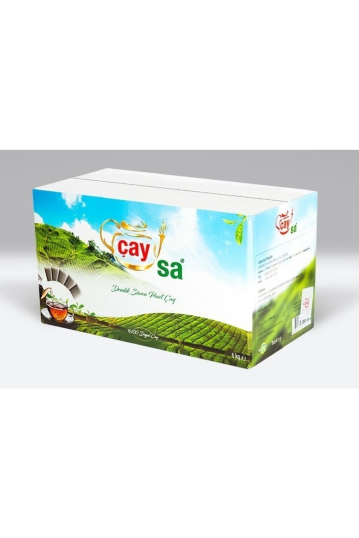 Çaysa Demlik Poşet Çay (Bergamot Aromalı) 32 Gr. 6 Kg. Kafe Tipi