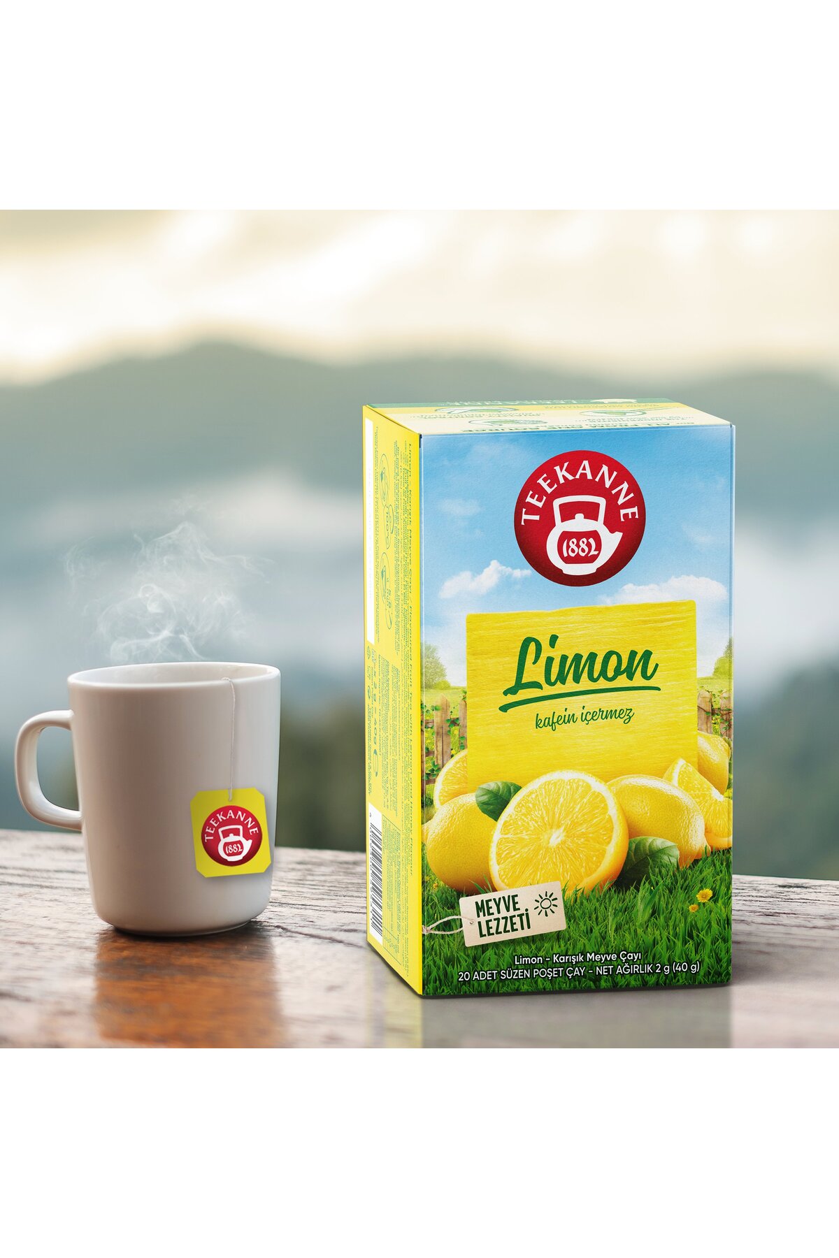 teekanne Limon Karışık Meyve Çayı 40 x 3 Paket - Görsel 3