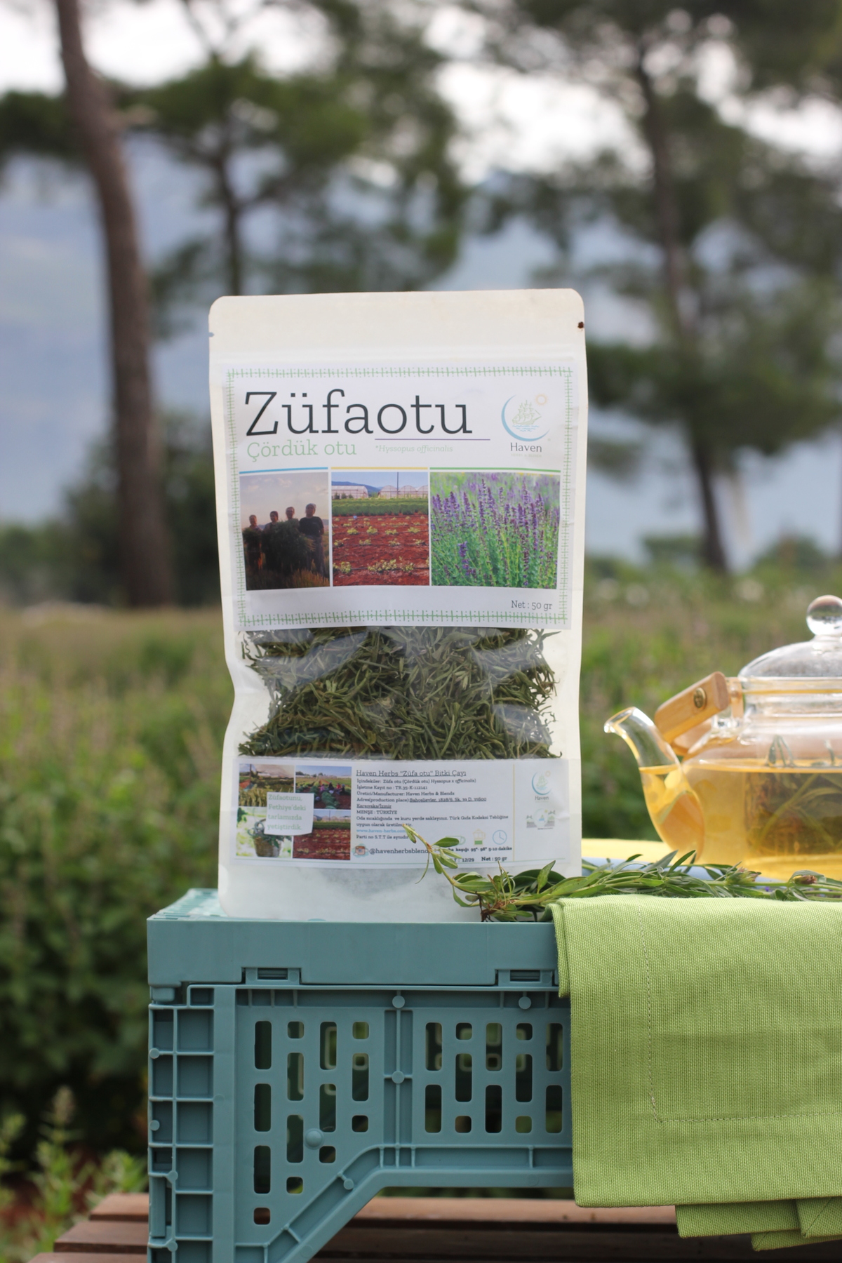 Haven Herbs & Blends Züfa Otu 50gr | 2025 Mahsûlü | 100% İlaçsız Tarım | Bahçemizden