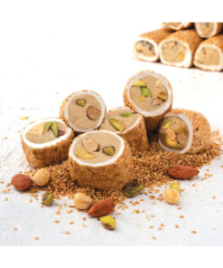 Lokum Atölyesi Hürrem Sultan Susamlı, Tahinli, Antep Fıstıklı, Fındıklı, Bademli Dolma Lokum 600g