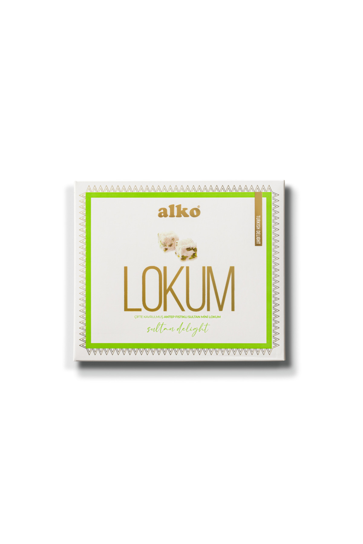 Alko Şekerleme Mini Afyon Sultan Lokumu Antep Fıstıklı 250 gr