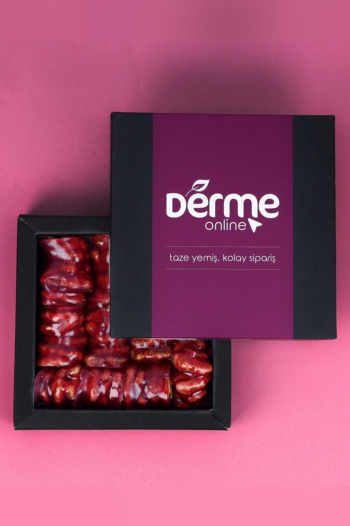 Derme Narlı Aromalı Cevizli Sucuk Ekstra Kelebek 500 gram