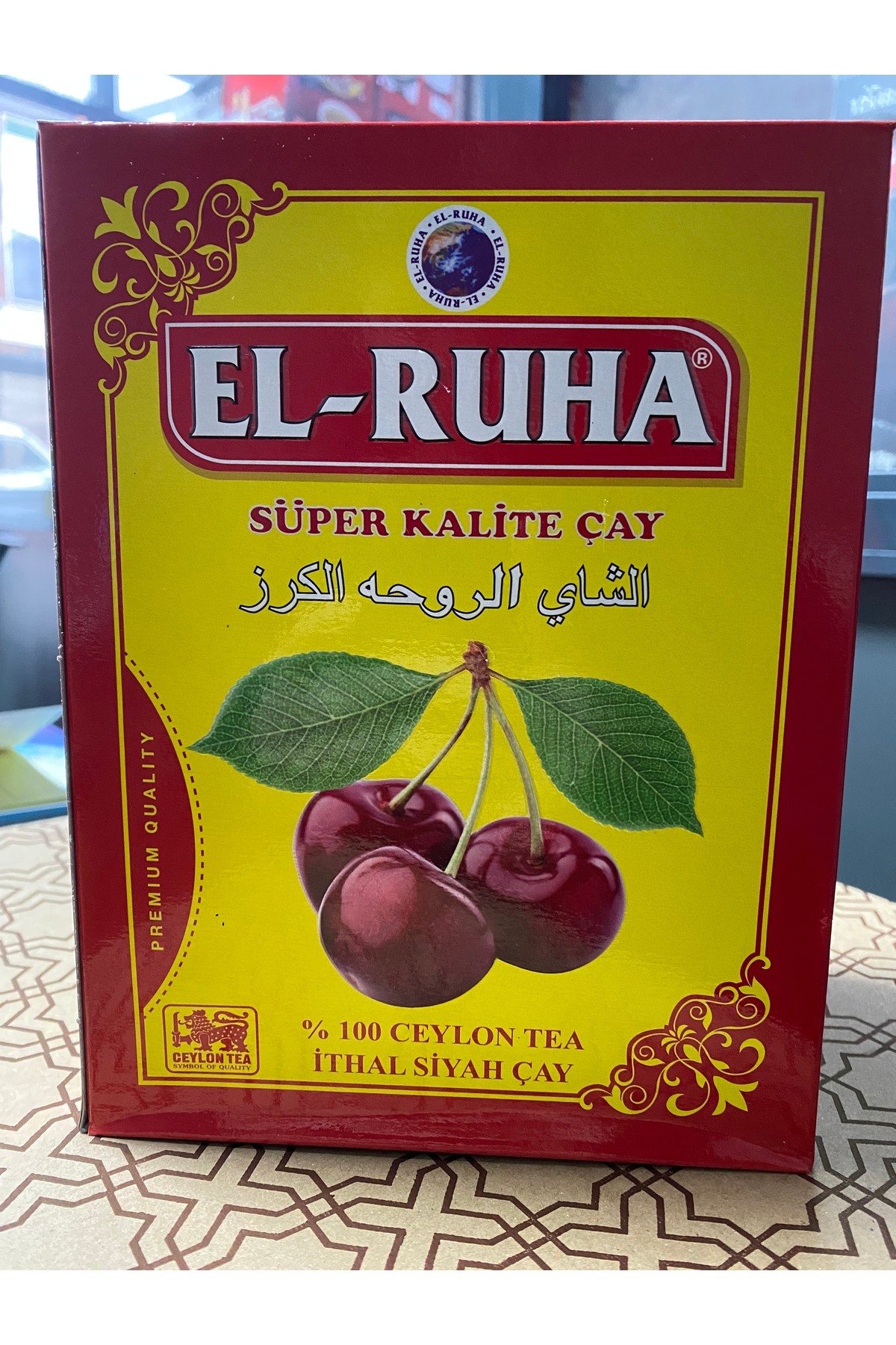 KERVAN İSOT SARAYI El-Ruha 800 gr. Çay 0 İthal Siyah Çay