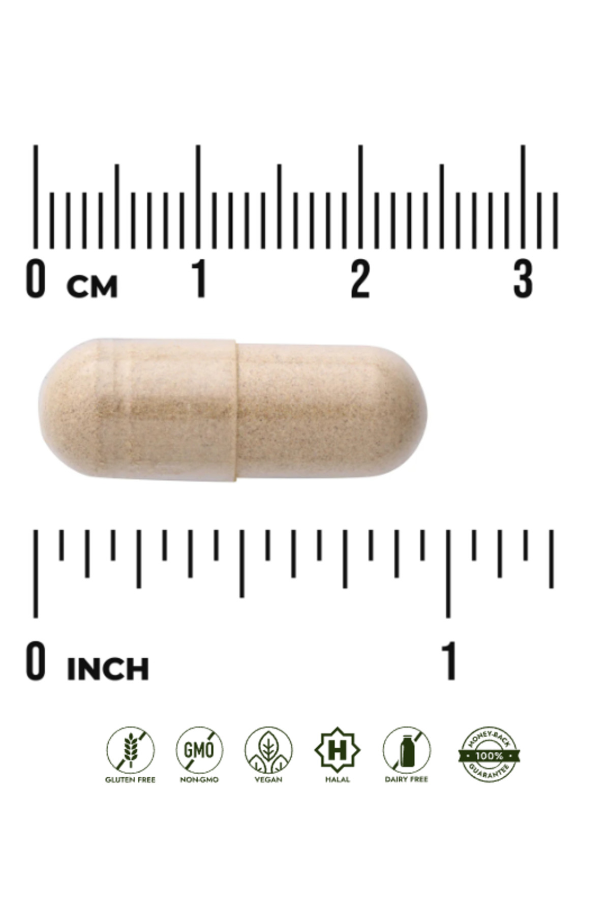 SWANSON Full Spectrum Bitkisel Stress Support 450 mg 100 Kapsül - Görsel 3