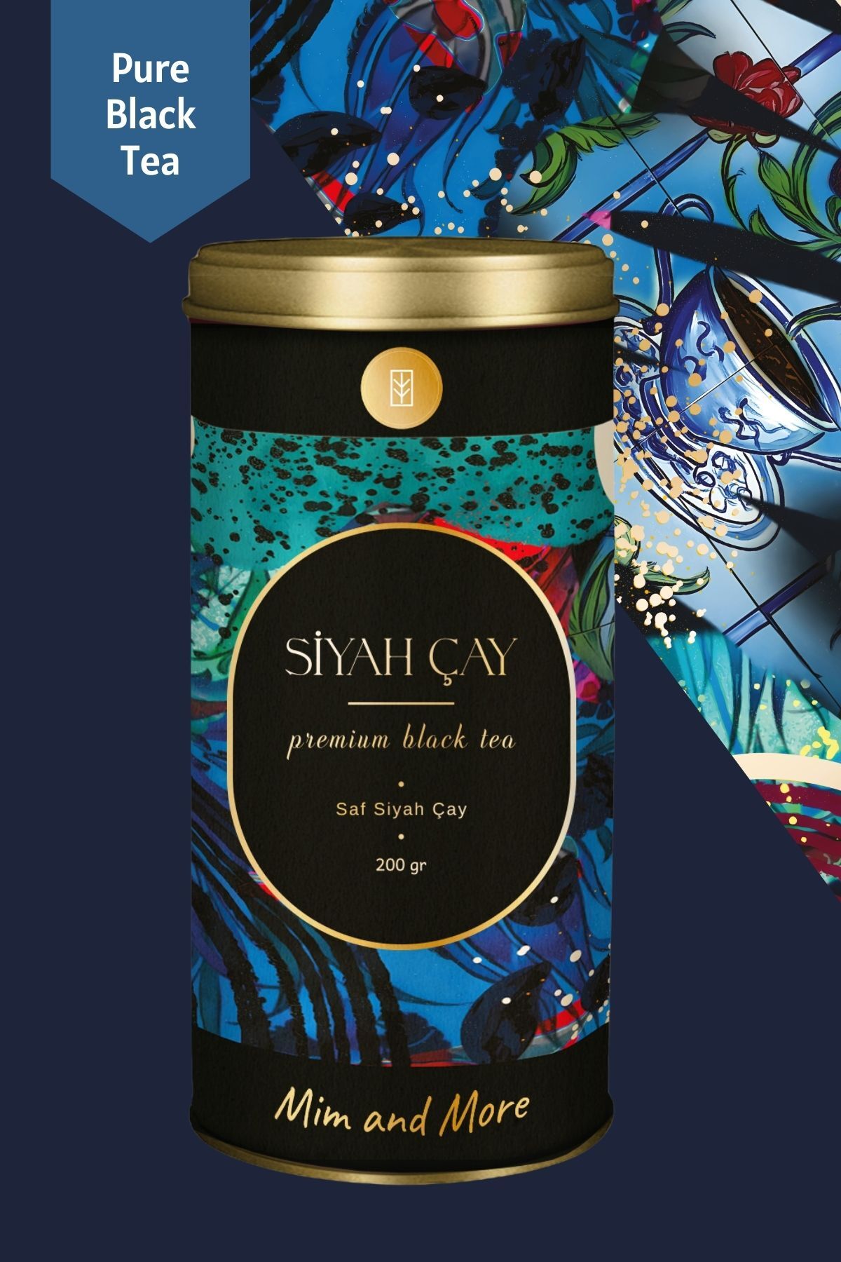 Mim and More Premium Black Tea - Saf Siyah Çay, 200 Gr