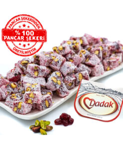 Alternative view of Dadak Lokum ve Kuruyemiş Nar Aromalı Antep Fıstıklı Mini Lokum 500 Gr