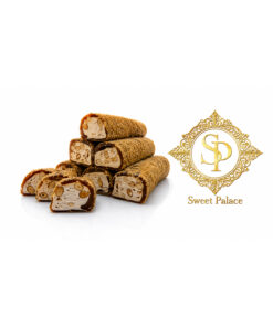Sweet Palace Mega Kadayıf Tofy Karamel Bademli Sarma Türk Lokumu 500 Gram