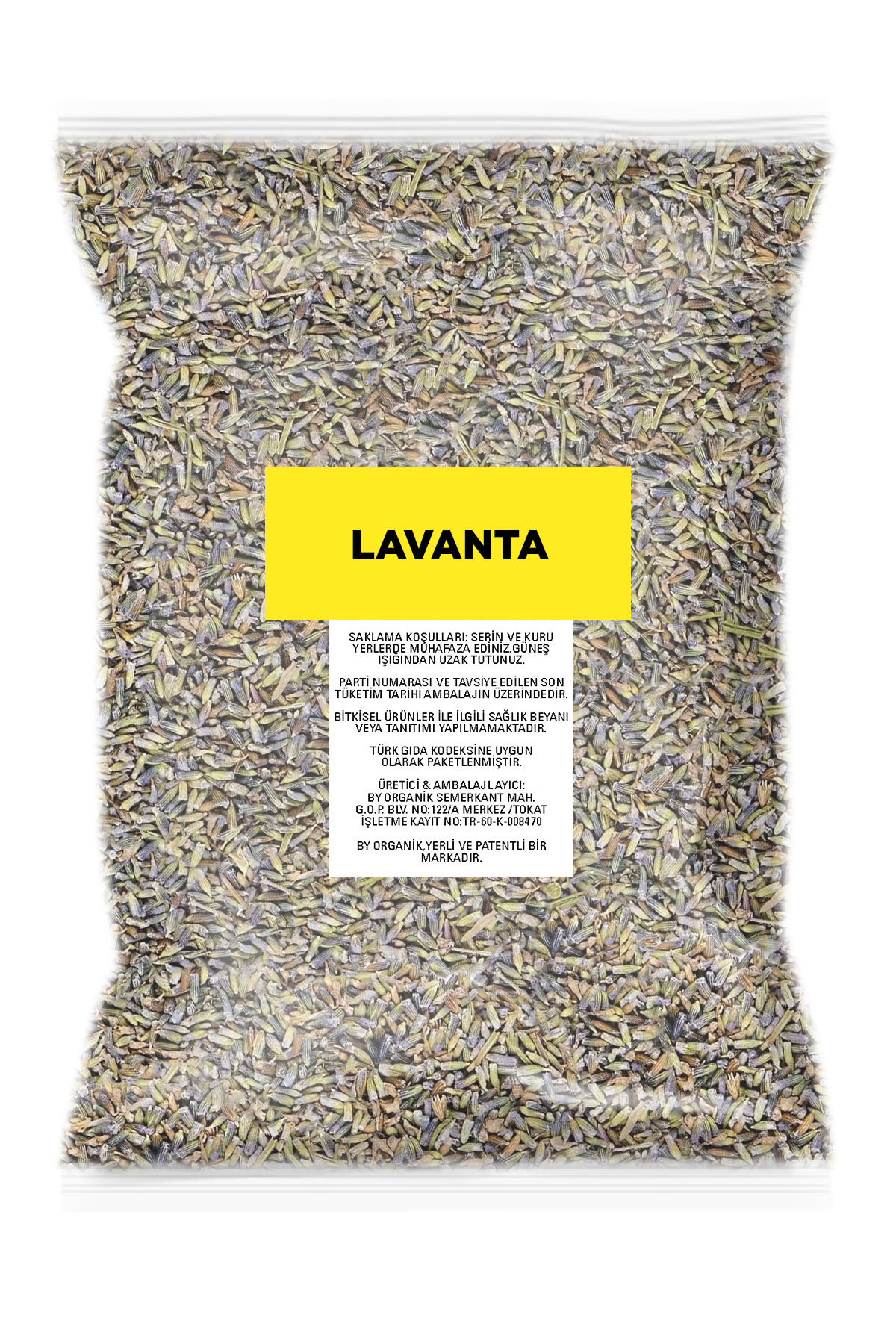 BY ORGANİK Lavanta Kurusu 1 Kg