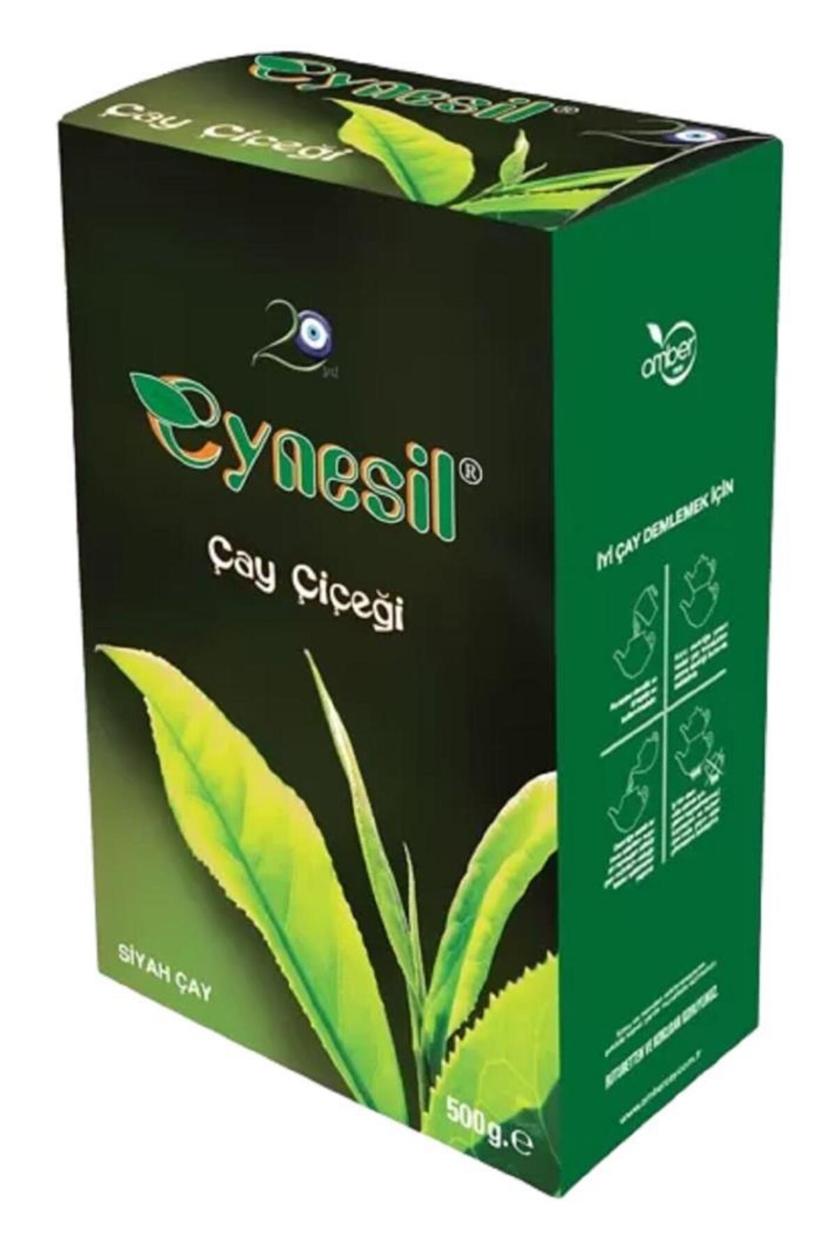 AMBER ÇAY Eynesil Siyah Çay Çiçeği 500 G