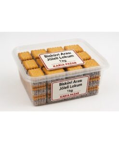 Karia Bisküvi Arası Jöleli Lokum 1kg | Geleneksel Tatlı