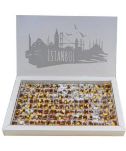 Lina Antep Fıstıklı Pudralı Duble Lokum1 Kg