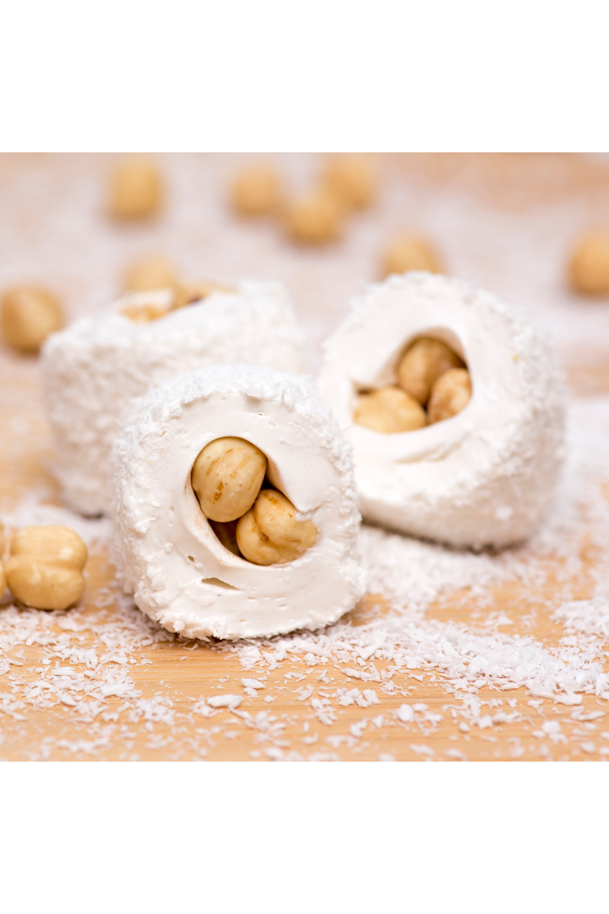 Lokum Atölyesi Sultan Fındıklı Sarma Lokum 500g - Görsel 3